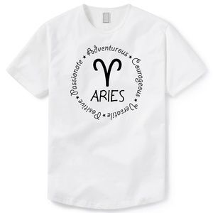 NEW Zodiac Aries T-shirt